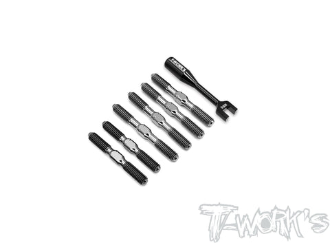 TB-SRX8e Gen4    64 Titanium Turnbuckle Set ( For Serpent SRX8e Gen4)
