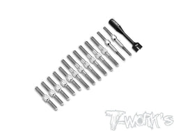 TB-X26    64 Titanium  Turnbuckle Set ( For Serpent X26)