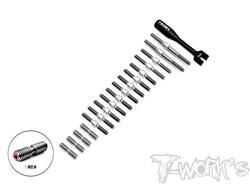 TB-X4'26	64 Titanium Turnbuckle Set( For Xray X4'26 )