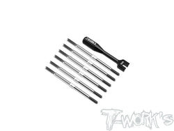 TB-XT2'28   64 Titanium Turnbuckle Set ( For Xray XT2C'28 & XT2D'28 )