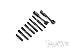 TBB-MP11	64 Titanium Black Coating Turnbuckle Set ( For Kyosho MP11 )