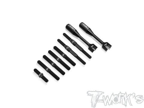 TBB-MP11	64 Titanium Black Coating Turnbuckle Set ( For Kyosho MP11 )