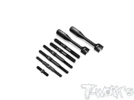 TBB-RC8B4.2   64 Titanium Black Coating Turnbuckle Set( For Team Associated RC8 B4.2 )