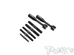 TBB-S35.5 64 Titanium Black Coating Turnbuckle Set ( For SWORKZ S35-5 )
