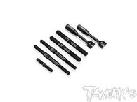 TBB-SBX4E 	 64 Titanium Black Coating Turnbuckle Set ( For WIRC SBX4E )