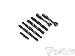 TBB-SBX4E 	 64 Titanium Black Coating Turnbuckle Set ( For WIRC SBX4E )