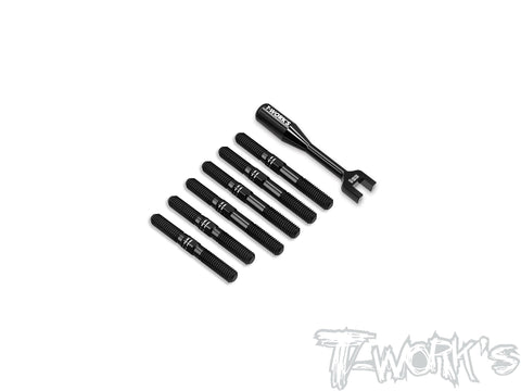 TBB-SRX8e Gen4   64 Titanium Black Coating Set ( For Serpent SRX8e Gen4)