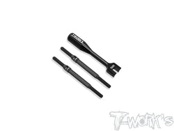 TBB-X10'26 	   64 Titanium Black Coating Turnbuckle Set ( For Xray X10'26 )