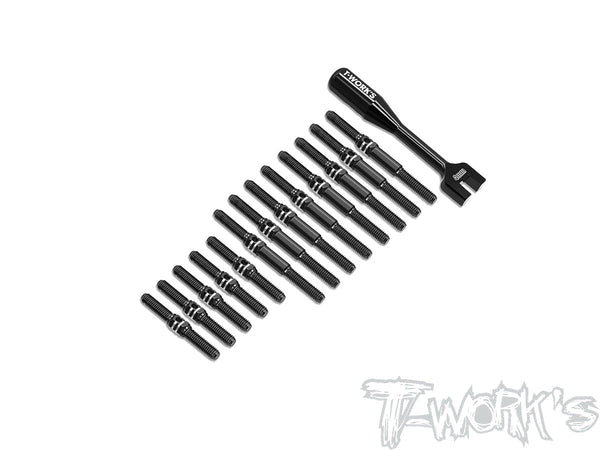 TBB-X26    64 Titanium Black Coating Turnbuckle Set ( For Serpent X26)