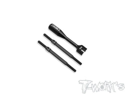 TBB-XP10 	 64 Titanium Black Coating Turnbuckle Set ( For Xray XP10 )