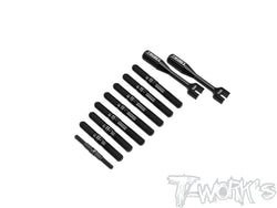 TBB-SRX8Gen4   64 Titanium Black Coating Set ( For Serpent SRX8 Gen4)