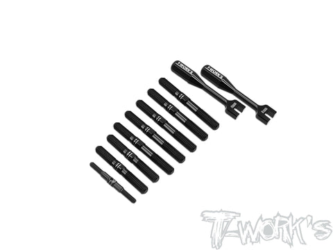 TBB-SRX8Gen4   64 Titanium Black Coating Set ( For Serpent SRX8 Gen4)