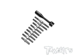 TB-324   64 Titanium Turnbuckle Set ( For AXON TC10/3 )