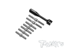 TB-323   64 Titanium Turnbuckle Set ( For EXOTEK F1 ULTRA R5 )