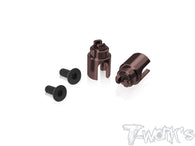 TE-126-Mi9    Spring Steel Front BB Spool Cups ( For Schumacher Mi9  )   2pcs.