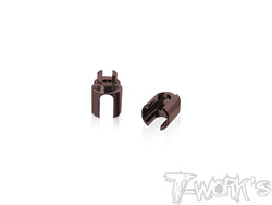 TE-126-X4'26   Spring Steel Front BB Spool Cups ( For Xray X4'26  )