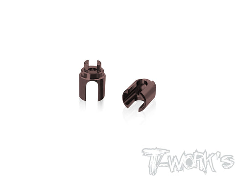 TE-126-X4'26   Spring Steel Front BB Spool Cups ( For Xray X4'26  )