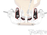 TE-182-MODEL24    Graphite Front Shock Tower   ( For Team Associated RC10 MODEL24 )