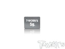 TE-207-L	Adhesive Type 5g Tungsten Balance Weight    13.8 x 18.9 x 1mm ( For Awesomatix A800R/A800RR )