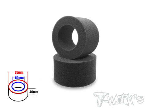 TE-255-R-B     1/10 Buggy Rear Foam Type Insert  ( Medium )  85x50x46mm  2pcs.