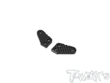 TE-266     Graphite Steering Block Arms 0/+1/+2 ( For Team Associated RC10 4WD )