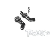 TE-266-F	Alum. Streeing Bellcrank （ For Team Associated RC10 4WD ）