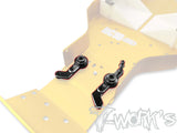 TE-266-F	Alum. Streeing Bellcrank （ For Team Associated RC10 4WD ）