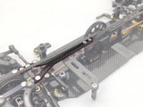 TE-X4-G   Graphite Split Type Front Upper Deck  Ver. 1/2 ( Xray X4 / X4 2023	 )