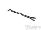 TE-X4-R   Fiber 1.6 / 2.0mm One Piece Upper Deck Ver.1 / Ver.2 ( Xray X4'25/24/23  )