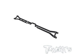 TE-X4-R   Fiber 1.6 / 2.0mm One Piece Upper Deck Ver.1 / Ver.2 ( Xray X4'25/24/23  )