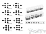 TE-X4-S-A	Alum. Lower Arm Spacer Set 3 x 9mm ( For Xray X4'26 )0.75/1/1.5/2/2.5/3/3.5 Each 8pcs.