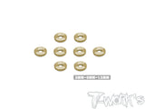 TE-X4-S-B	Brass Lower Arm Spacer Set 3 x 9mm ( For Xray X4'26 )0.75/1/1.5/2/2.5/3/3.5 Each 8pcs.