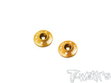 TO-004 1/8 Aluminum Wing Washer 2 pcs.