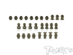 TO-104-X3GTS'26	7075 Hard Coated Alum. Ball Set ( For  Hong Nor X3 GTS'26 )