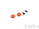 TO-154 1/10Aluminum  Wing washer 2pcs.