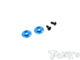 TO-154 1/10Aluminum  Wing washer 2pcs.