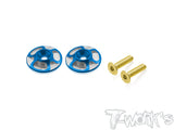 TO-190 1/8 Light Weight Aluminum Wing Washer 2 pcs.