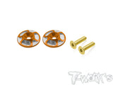 TO-190 1/8 Light Weight Aluminum Wing Washer 2 pcs.