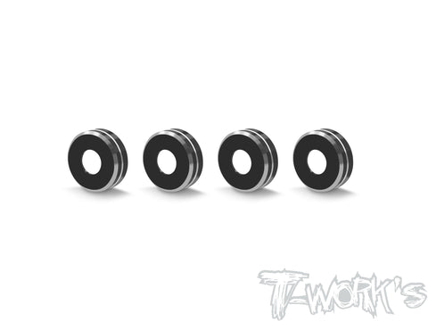TO-191  Alum. Suspension Arm Endcap (  For Team Associated RC8 B3/B3E/B4.1/B4.2) 4pcs.