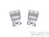 TO-220-X5B     Stainless Steel Rear Chassis Skid Protector ( Hong Nor X5B ) 2pcs.