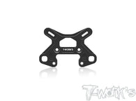 TO-241-B4.2 Black Hard Coated 5mm 7075-T6 Alum.Front Shock Tower ( For Team Associated RC8 B4.2/B4.2e )
