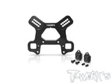 TO-241-MBX8R   Black Hard Coated 7075-T6 Alum.Front Shock Tower With Removable Spacer Insert Stand    ( For Mugen MBX8R/8R ECO  )