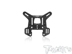 TO-242-B4.2 Black Hard Coated 5mm 7075-T6 Alum.Rear Shock Tower ( For Team Associated RC8 B4.2/B4.2e )