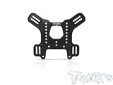 TO-242-MBX8R   Black Hard Coated 5mm 7075-T6 Alum.Rear Shock Tower ( For Mugen MBX8R )