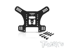TO-242-MP11  Black Hard Coated 5mm 7075-T6 Alum.Rear Shock Tower ( For Kyosho MP11 )