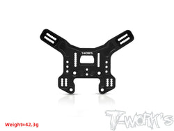 TO-242-T4.2 Black Hard Coated 5mm 7075-T6 Alum.Rear Shock Tower ( For Team Associated RC8 T4.2/T4.2e )