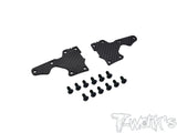 TO-246-35.4-F Graphite Front A-arm Stiffeners 1mm/1.5mm ( For Sworkz S35-4/S35-4 EVO/ S35.4EVO/S35-4E EVO )