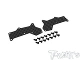 TO-246-D8EVO-F    Graphite Front A-arm Stiffeners 1mm/1.5mm/2.0mm ( For HB Racing D8 EVO )