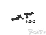 TO-246-SRX8GTR FU/FL 1.5 Graphite Front Upper A-arm Stiffeners 1.5mm  ( For Serpent SRX8 GTR )
