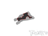 TO-246-SRX8GTR FU/FL 1.5 Graphite Front Upper A-arm Stiffeners 1.5mm  ( For Serpent SRX8 GTR )